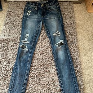 American Eagle size 0 jeggings
